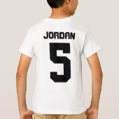 Batman | Birthday Boy - Naam & Leeftijd T-shirt (Achterkant)