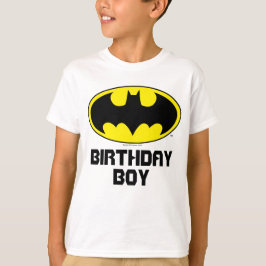 Batman | Birthday Boy - Naam & Leeftijd T-shirt