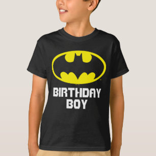 Batman   Birthday Boy - Naam & Leeftijd T-shirt