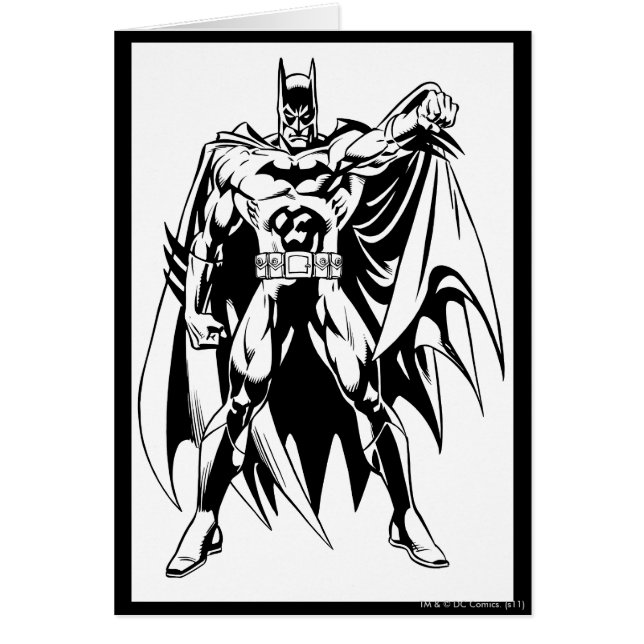 Batman Black en White Front (Voorkant)