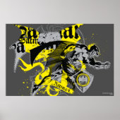 Batman Black en Yellow Collage Poster (Voorkant)