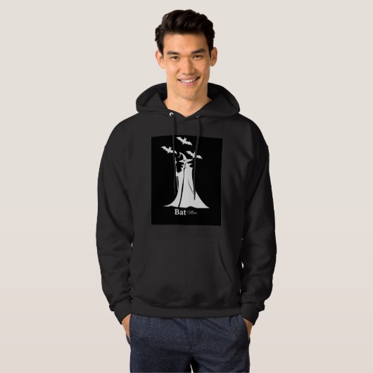 Batman black hoodie  (Voorkant volledig)