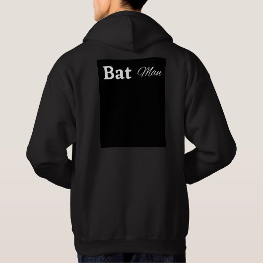 Batman black hoodie  (Achterkant)