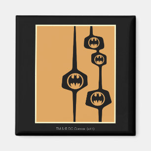 Batman Black Oranje Lijst Magneet