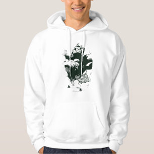Batman Black & White Graffiti Stencil Hoodie