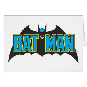 Batman    Blauw Zwarte Logo