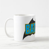 Batman |  Blauw Zwarte Logo Koffiemok (Links)