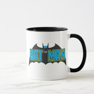 Batman Blauw Zwarte Logo Mok