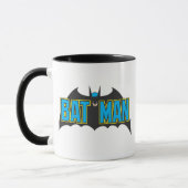 Batman | Blauw Zwarte Logo Mok (Links)