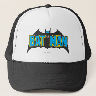 Batman    Blauw Zwarte Logo Trucker Pet