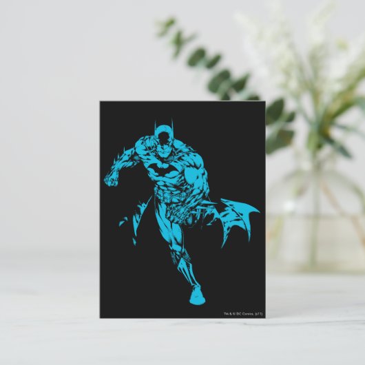 Batman Blue Briefkaart (Staand voorkant)