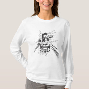 Batman Blue Cityscape T-shirt