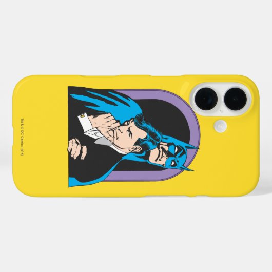 Batman/Bruce Case-Mate iPhone Case (Achterkant (horizontaal))