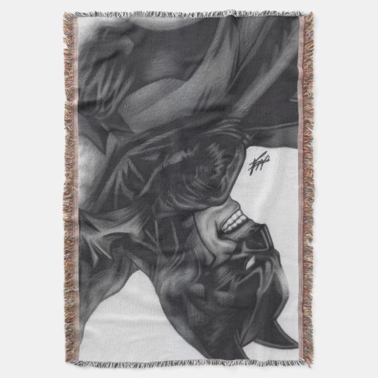 Batman ~ Bruce Wayne Deken (Voorkant Verticaal)