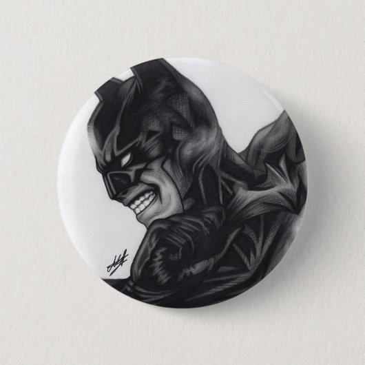 Batman ~ Bruce Wayne Ronde Button 5,7 Cm (Voorkant)