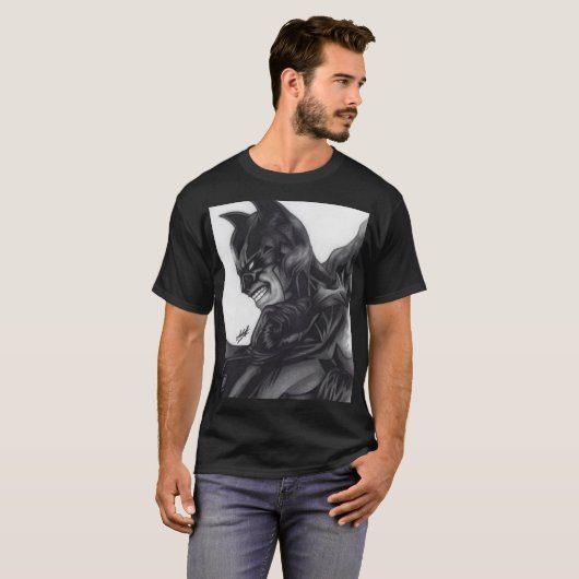 Batman ~ Bruce Wayne T-shirt (Voorkant volledig)