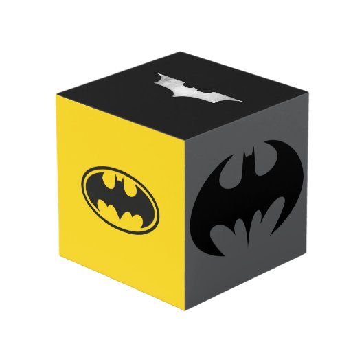 Batman-Button Kubus (Voorkant hoekig)