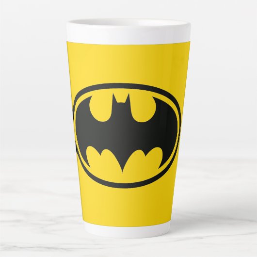 Batman-Button Latte Mok (Voorkant)
