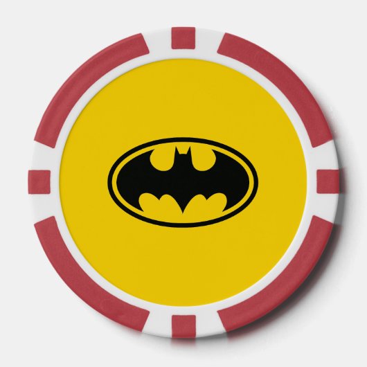 Batman-Button Poker Chips (Voorkant)