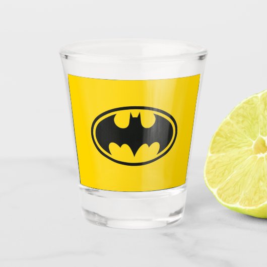 Batman-Button Shot Glas (Voorkant)