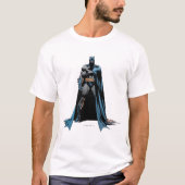 Batman cape aan één zijde t-shirt (Voorkant)