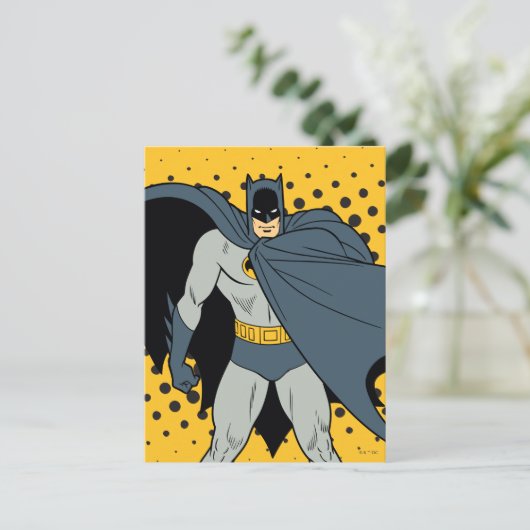 Batman Cape Briefkaart (Staand voorkant)