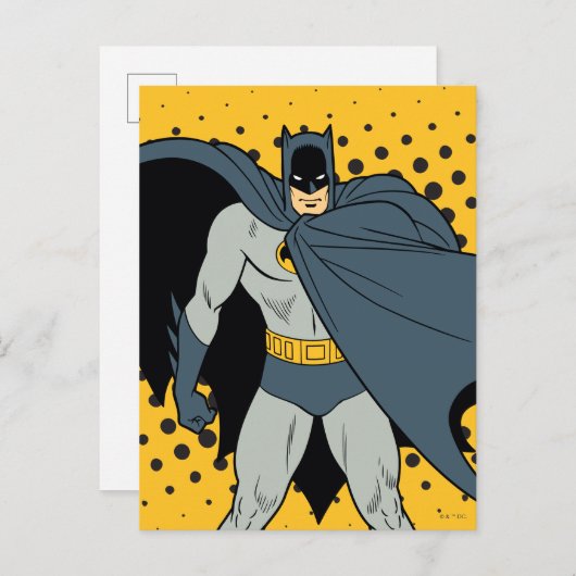 Batman Cape Briefkaart (Voorkant / Achterkant)