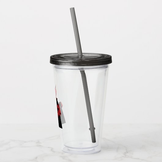 Batman Cape & Logo Acryl Drinkbeker (Links)