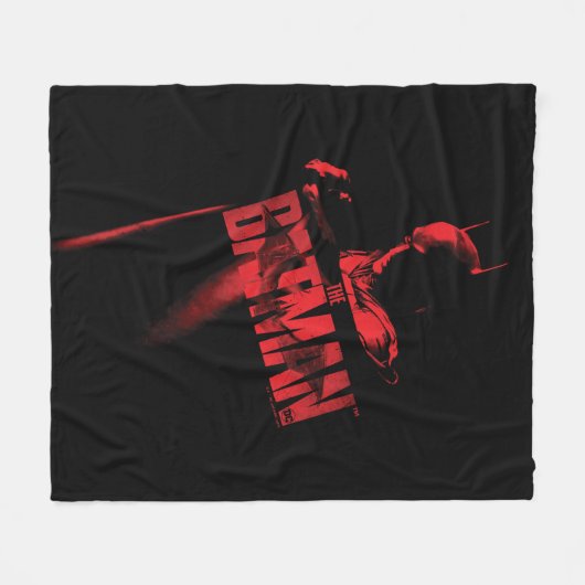 Batman Cape & Logo Fleece Deken (Voorkant (Horizontaal))