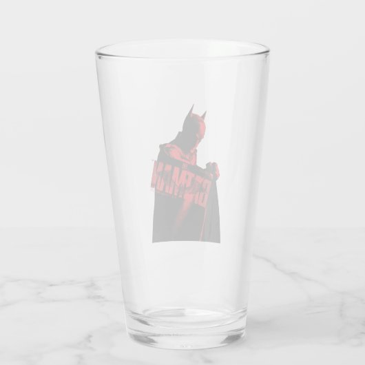 Batman Cape & Logo Glas (Achterkant)