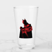 Batman Cape & Logo Glas (Voorkant)
