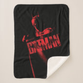 Batman Cape & Logo Sherpa Deken (Voorkant)