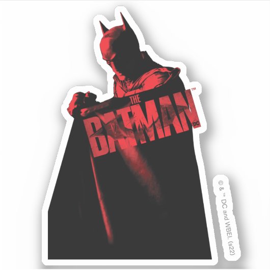 Batman Cape & Logo Sticker (Voorkant)