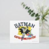 Batman Caped Crime Fighter Briefkaart (Staand voorkant)