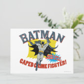 Batman Caped Crime Fighter Kaart (Staand voorkant)