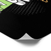 Batman Caped Crusader Neon Collage Poster (Hoek)