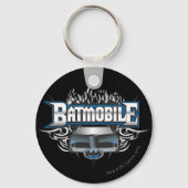 Batman Car en Flames Sleutelhanger (Voorkant)