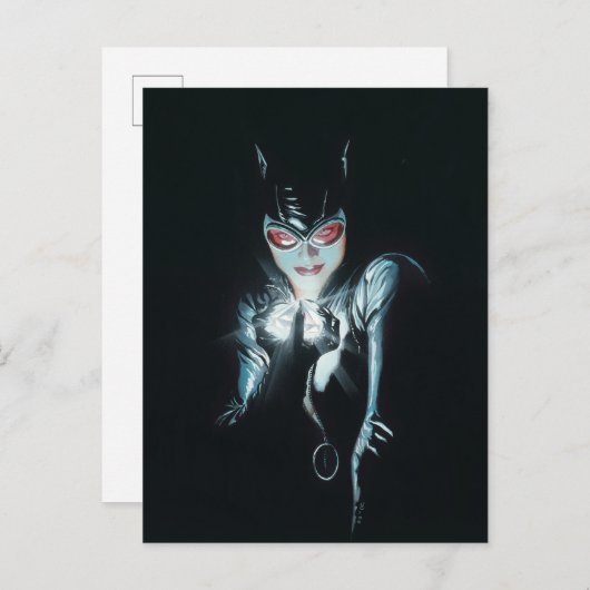 Batman Catwoman Faces of Evil Cover Illustration Briefkaart (Voorkant / Achterkant)