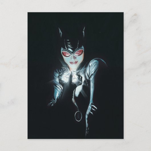 Batman Catwoman Faces of Evil Cover Illustration Briefkaart (Voorkant)