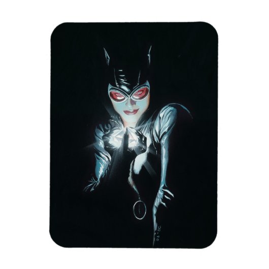 Batman Catwoman Faces of Evil Cover Illustration Magneet (Verticaal)