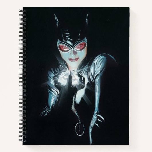 Batman Catwoman Faces of Evil Cover Illustration Notitieboek (Voorkant)