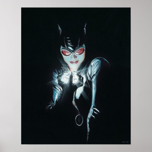 Batman Catwoman Faces of Evil Cover Illustration Poster (Voorkant)