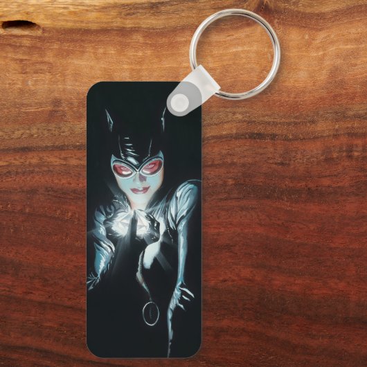 Batman Catwoman Faces of Evil Cover Illustration Sleutelhanger (Achterkant)