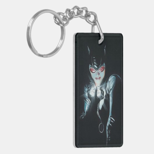 Batman Catwoman Faces of Evil Cover Illustration Sleutelhanger (Voorkant Links)