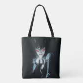 Batman Catwoman Faces of Evil Cover Illustration Tote Bag (Achterkant)