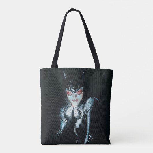 Batman Catwoman Faces of Evil Cover Illustration Tote Bag (Achterkant)