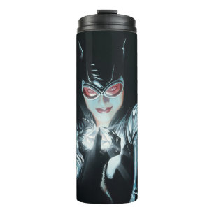 Batman Catwoman Faces of Evil Omslagillustratie Thermosbeker