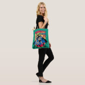 Batman | Catwoman under mistletoe Naughty or Nice Tote Bag (Op model)