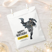 Batman | Chalkboard Happy Birthday Bedankzakje (Geknipt)