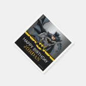 Batman | Chalkboard Happy Birthday Servet (Hoek)